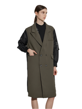 Load image into Gallery viewer, Patch Blazer Bomber Jacket-Modern Baby Las Vegas