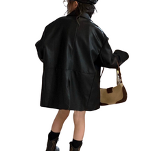 Load image into Gallery viewer, Leather Blazer Jacket-Modern Baby Las Vegas