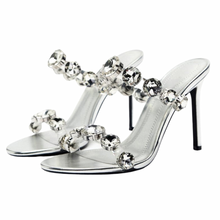 Load image into Gallery viewer, Large Rhinestone Strap Shoes-Modern Baby Las Vegas
