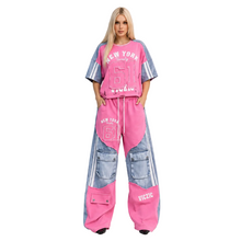 Load image into Gallery viewer, Patch Denim Sports Set