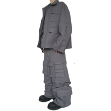 Load image into Gallery viewer, Multi-Pocket Detachable Wide-Leg Pants-Modern Baby Las Vegas