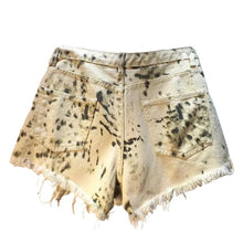 Load image into Gallery viewer, Crystal Wild Print Denim Shorts