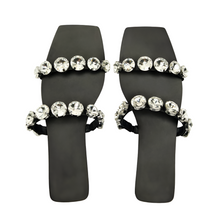 Load image into Gallery viewer, Large Diamond Flat Sandals-Modern Baby Las Vegas