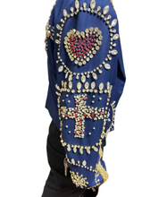 Load image into Gallery viewer, Luxury Beaded Short Blazer-Modern Baby Las Vegas