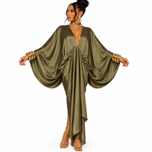 Load image into Gallery viewer, Solid Color Robe Dress