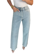 Load image into Gallery viewer, Rhinestone Denim Jeans-Modern Baby Las Vegas