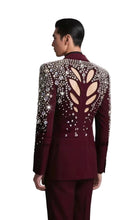 Load image into Gallery viewer, Hollow Out Back Crystal Suit