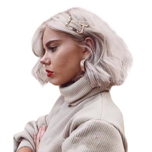 Load image into Gallery viewer, Personalized Gold Letter Hair Clip-Modern Baby Las Vegas