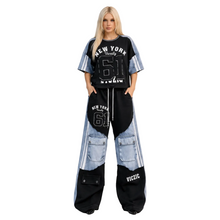 Load image into Gallery viewer, Patch Denim Sports Set