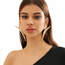 Load image into Gallery viewer, Futuristic Pointed Earrings-Modern Baby Las Vegas