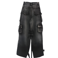 Load image into Gallery viewer, Ash Gradient Multi-Pocket Denim Jeans-Modern Baby Las Vegas