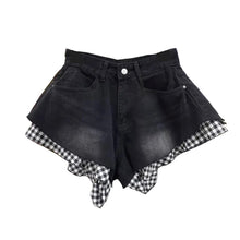 Load image into Gallery viewer, Rugged Flutter Patch Denim Shorts