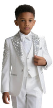 Load image into Gallery viewer, Crystal Beaded Sunburst Tuxedo