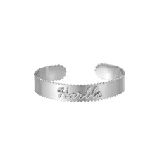 Load image into Gallery viewer, Diamond Name Cuff Bangle-Modern Baby Las Vegas