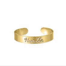 Load image into Gallery viewer, Diamond Name Cuff Bangle-Modern Baby Las Vegas