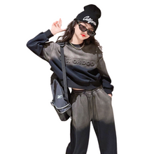 Load image into Gallery viewer, Black Ombre Tie-Dye Set-Modern Baby Las Vegas