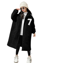 Load image into Gallery viewer, Hooded Number Teddy Coat-Modern Baby Las Vegas