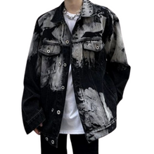 Load image into Gallery viewer, Vintage Tie-Dye Denim Jacket-Modern Baby Las Vegas