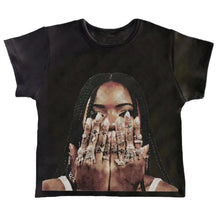 Load image into Gallery viewer, Beautiful Woman Ring Graphic Top-Modern Baby Las Vegas