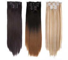 Load image into Gallery viewer, 6 Piece Synthetic Clip-In Hair Extensions-Modern Baby Las Vegas