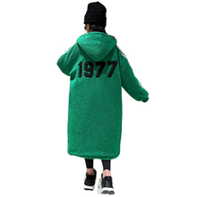 Load image into Gallery viewer, Hooded Number Teddy Coat-Modern Baby Las Vegas