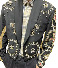 Load image into Gallery viewer, Luxury Beaded Short Blazer-Modern Baby Las Vegas