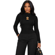 Load image into Gallery viewer, Long Sleeve Keyhole Top