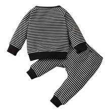 Load image into Gallery viewer, Thin Striped Pant Set-Modern Baby Las Vegas