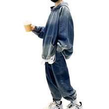 Load image into Gallery viewer, Ombre Denim Set-Modern Baby Las Vegas