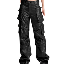 Load image into Gallery viewer, Multi-Pocket Vintage Pants-Modern Baby Las Vegas