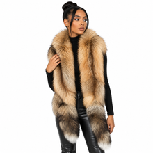 Load image into Gallery viewer, Fox Fur Scarf