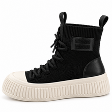 Load image into Gallery viewer, Knitted Thick Sole Boots