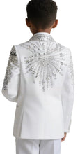 Load image into Gallery viewer, Crystal Beaded Sunburst Tuxedo