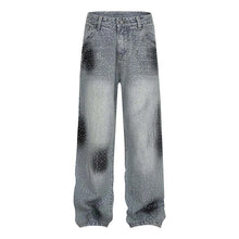 Load image into Gallery viewer, Full Crystal Denim Jeans