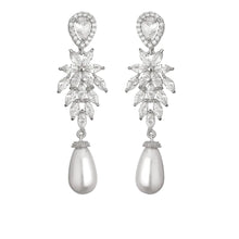 Load image into Gallery viewer, Elegant Pearl Drop Earrings