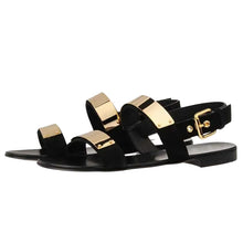 Load image into Gallery viewer, Gold Accent Sandals