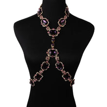 Load image into Gallery viewer, Large Color Crystal Body Chain-Modern Baby Las Vegas