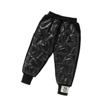 Load image into Gallery viewer, Metallic Quilted Patch Sweatpants-Modern Baby Las Vegas