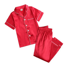 Load image into Gallery viewer, Lined Satin Pajama Set