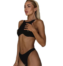 Load image into Gallery viewer, Pierced Bralette Bikini