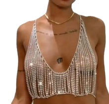 Load image into Gallery viewer, Diamond Chain Tank Top