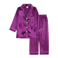 Load image into Gallery viewer, Lined Satin Pajama Set