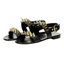 Load image into Gallery viewer, Gold Accent Sandals