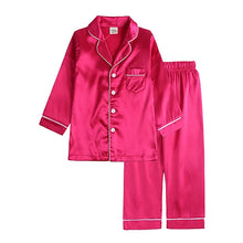 Load image into Gallery viewer, Lined Satin Pajama Set