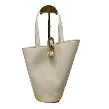 Load image into Gallery viewer, Vintage Pierced Buckle Handbag