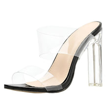 Load image into Gallery viewer, Double Strap Clear Sandals-Modern Baby Las Vegas