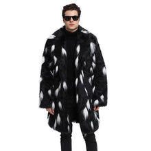 Load image into Gallery viewer, Black And White Spot Fur Coat-Modern Baby Las Vegas