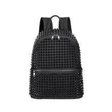 Load image into Gallery viewer, Black Studded Backpack-Modern Baby Las Vegas