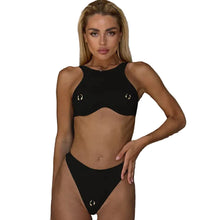 Load image into Gallery viewer, Pierced Bralette Bikini