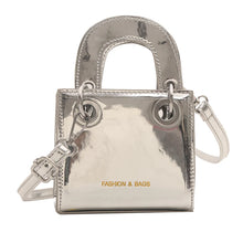 Load image into Gallery viewer, Metallic Crossbody Mini Handbag